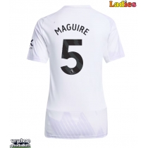 Manchester United Harry Maguire #5 Replica Away Shirt Ladies 2025-26 Short Sleeve